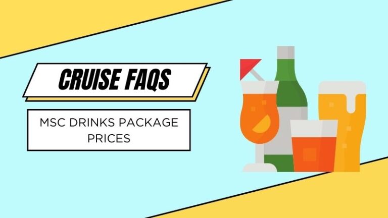 A Guide to MSC Drinks Package Prices in 2023