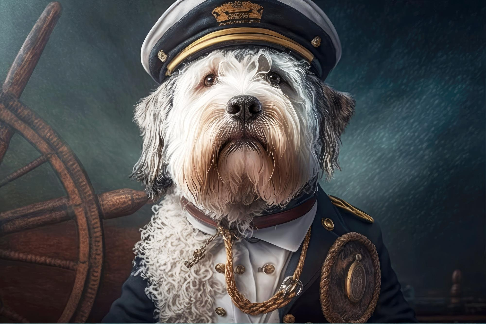 Our four legged friends can be sailors too