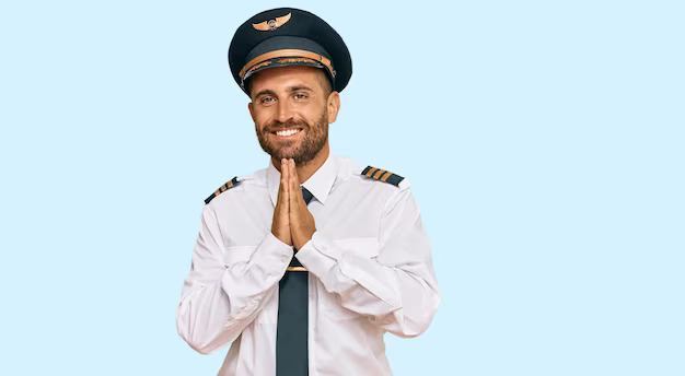 Cruise captain smiling in front of the camera