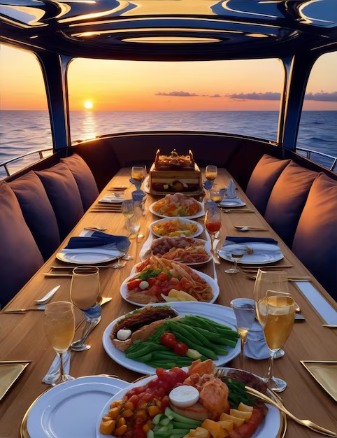 Meals and Dining package on Cruise Ship