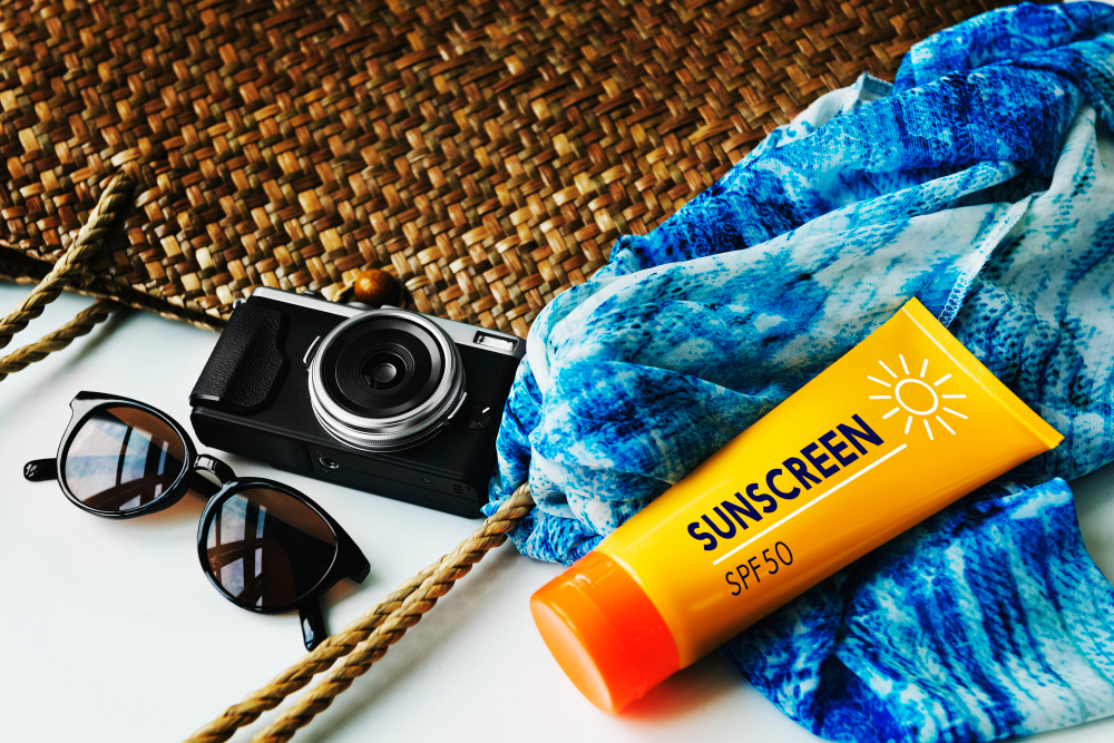 sunglasses and sunscreen are must-haves for cruise trip