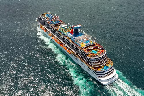 Carnival Horizon Cruise Ship on water