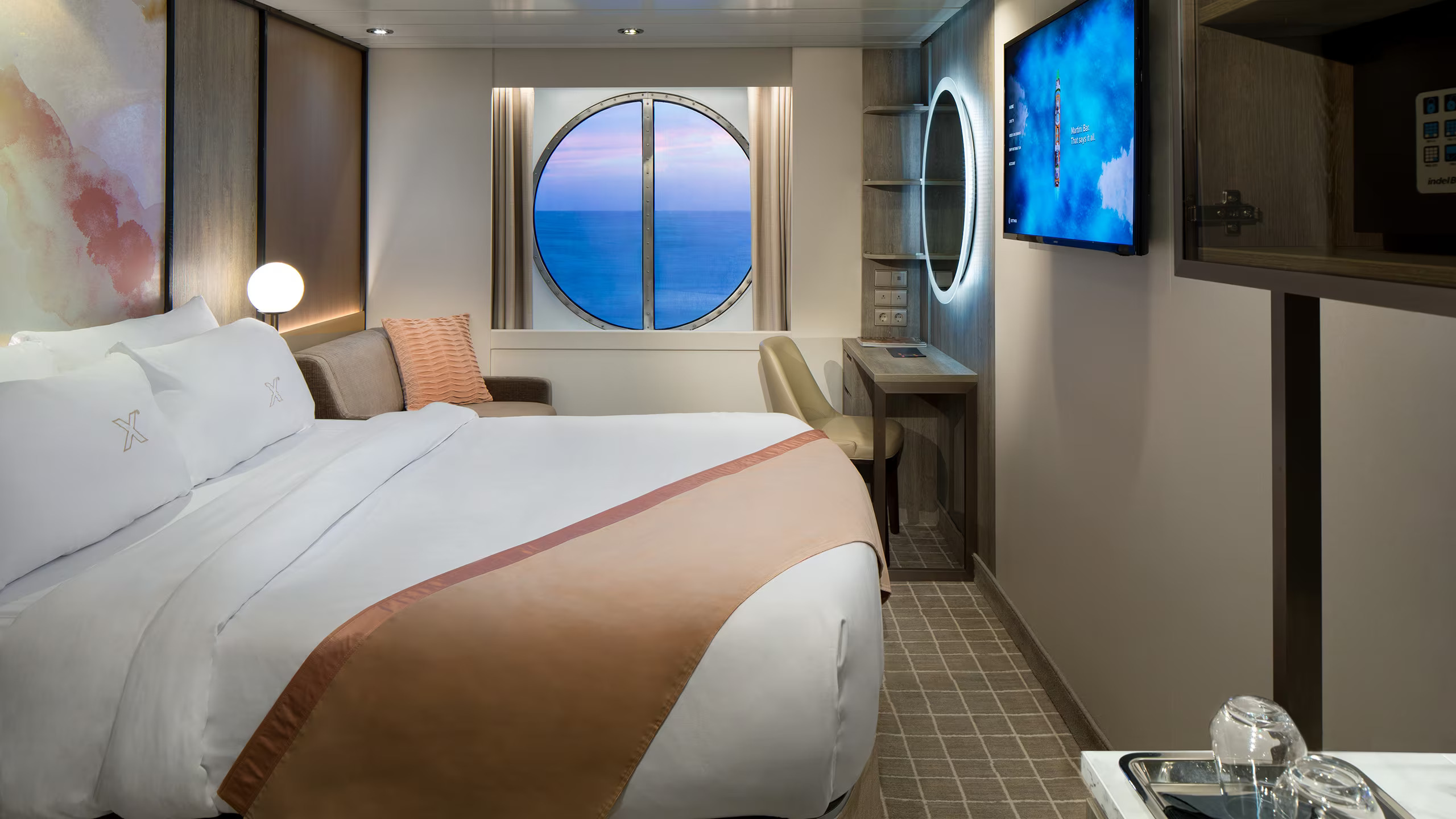 Ocean View Staterooms in Celebrity Cruises