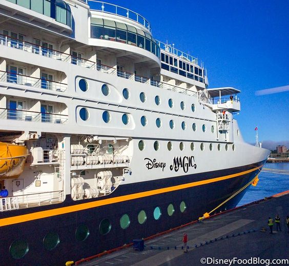 disney magic cruise ship docked